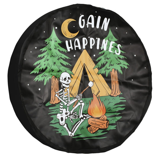 14 Gain Happines Trailer Spare Tire Cover Rear Tyre Waterproof Cover Protector