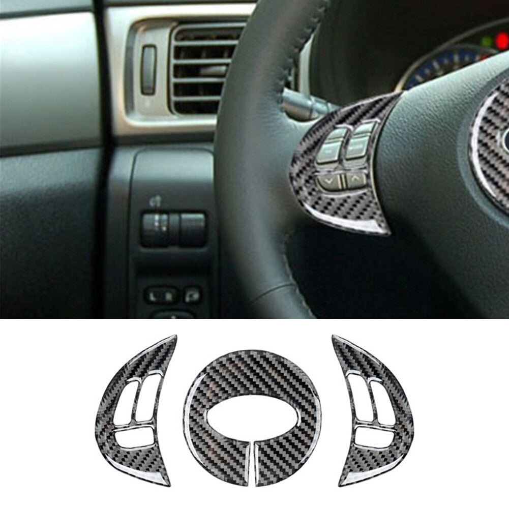 for Audi A4 2017-19 Red Carbon Fiber Gear Shift Panel Side Decorative Cover Trim v