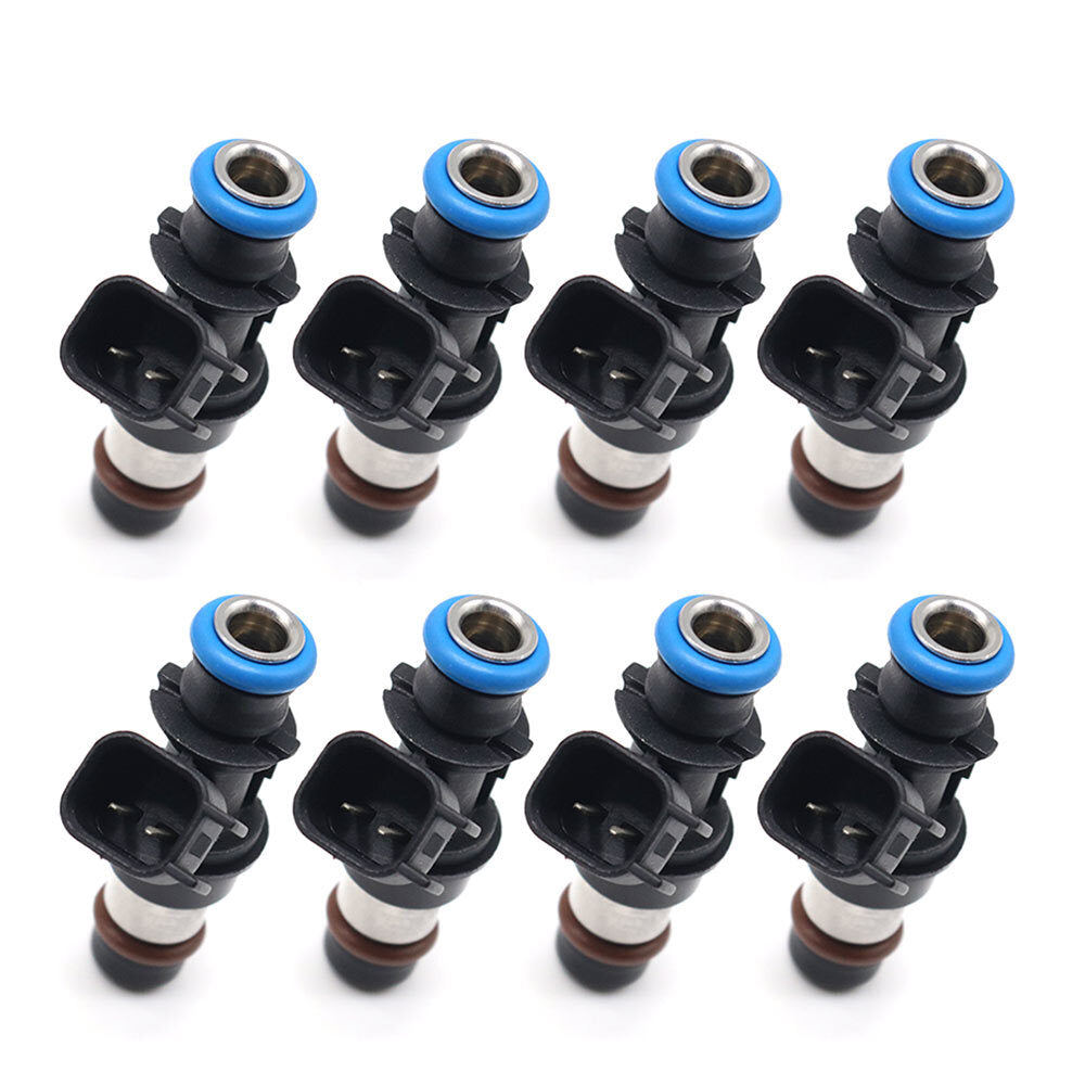 8Pcs 12580681 Fuel Injectors for BUICK RAINIER for CADILLAC for ESCALADE for CHEVROLET for GMC