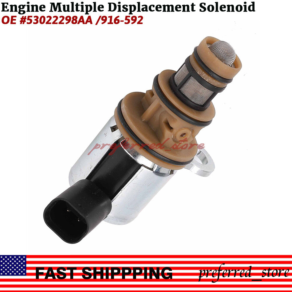 The all-new multi-displacement solenoid valve is suitable for Dodge , for Jeep , and for Chrysler 5.7L and 6.4L engines. v