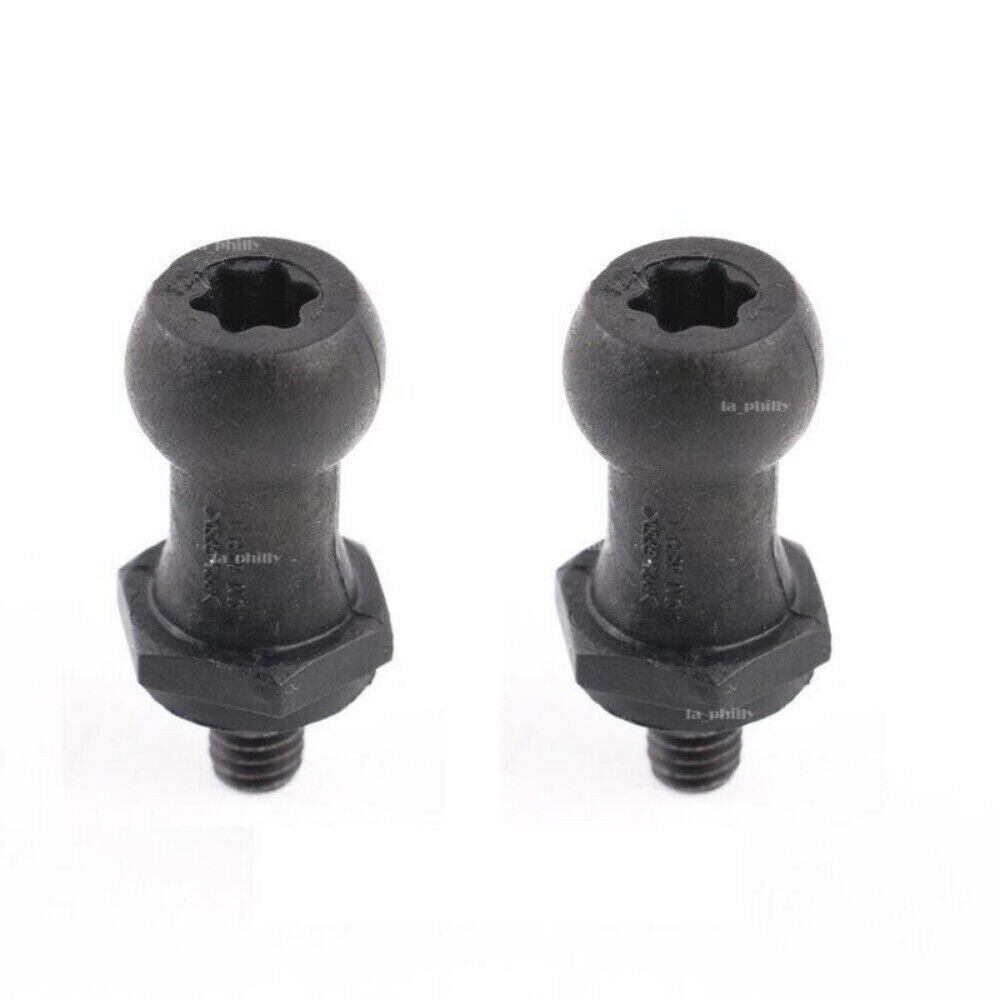 2pcs/set for VW for Golf for Jetta for Passat for Audi Engine Cover Mounts Bolt #06A103951 Black n