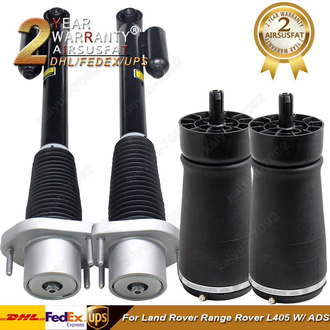 4pcs Rear Air Strut Air Spring Bags for Land Rover for Range Rover L405 W/ADS 13-17