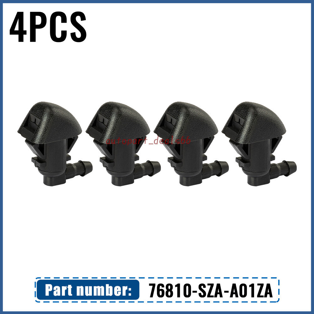 4-piece windshield washer nozzle spray spray for Honda Pilot 09-15 Q