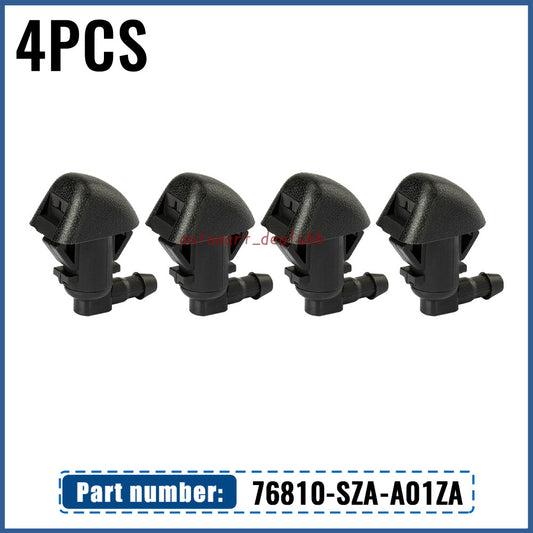 4-piece windshield washer nozzle spray spray for Honda Pilot 09-15 Q