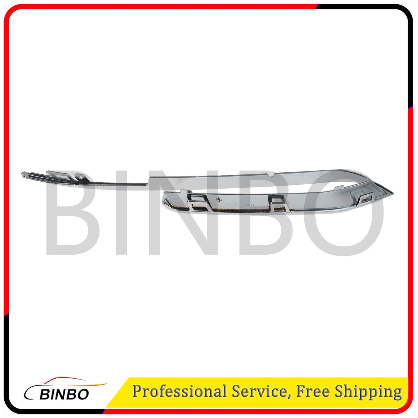 Set of 2 Grille Trims Grill Driver Passenger Side Chrome for 528 535 550