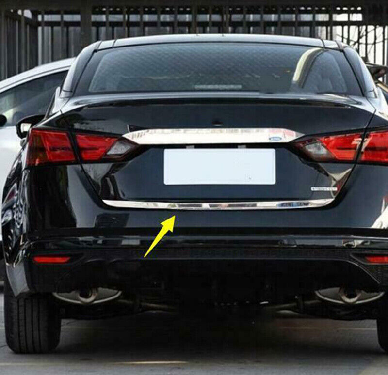for Nissan Altima 2019-2022 Stainless Steel Rear Trunk Lid Gate Edge Cover Trim