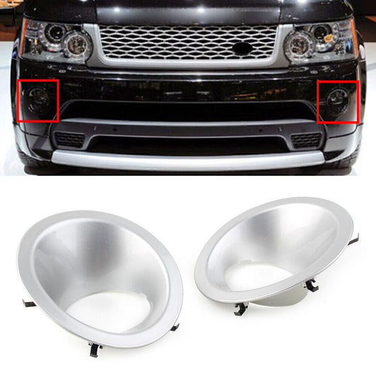 2Pcs Fog Lamp Light Bezel Left Right Side Fit for Range Rover Sport 2010-2013