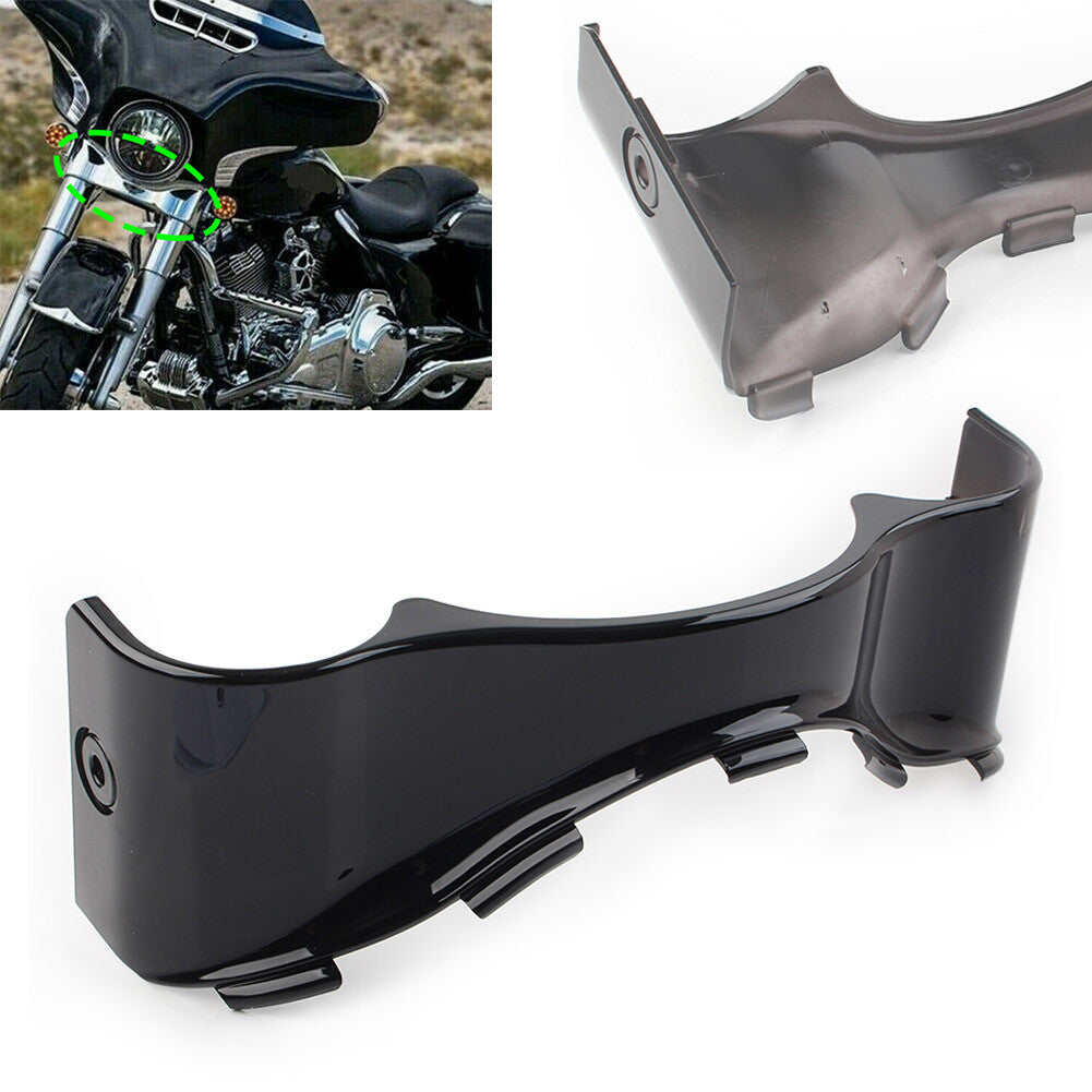 Gloss Black Batwing Lower Trim Skirt Fairing for Harley Touring Electra Glide