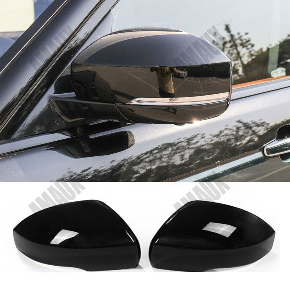 Replacement Rearview Mirror Cover Caps Fit for Range Rover L405 2013-2022 Black