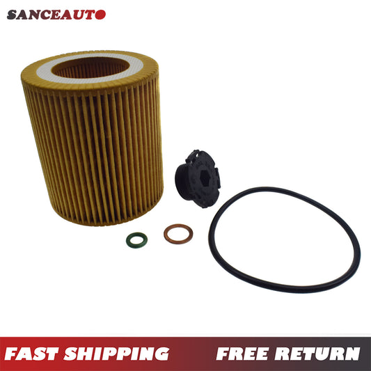 11137605018 Oil filter kit with drain plug for X6 X5 328i 11427525334 HU816x- n