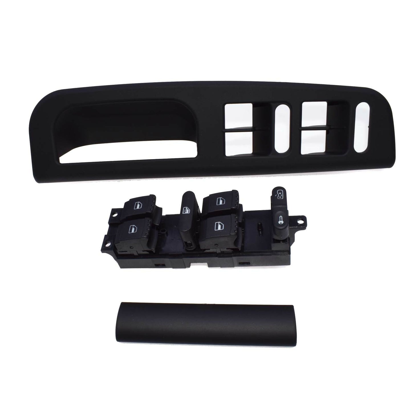 Black window main switch panel bezel handle trim for MK4 for Jetta for Golf Package 3- n