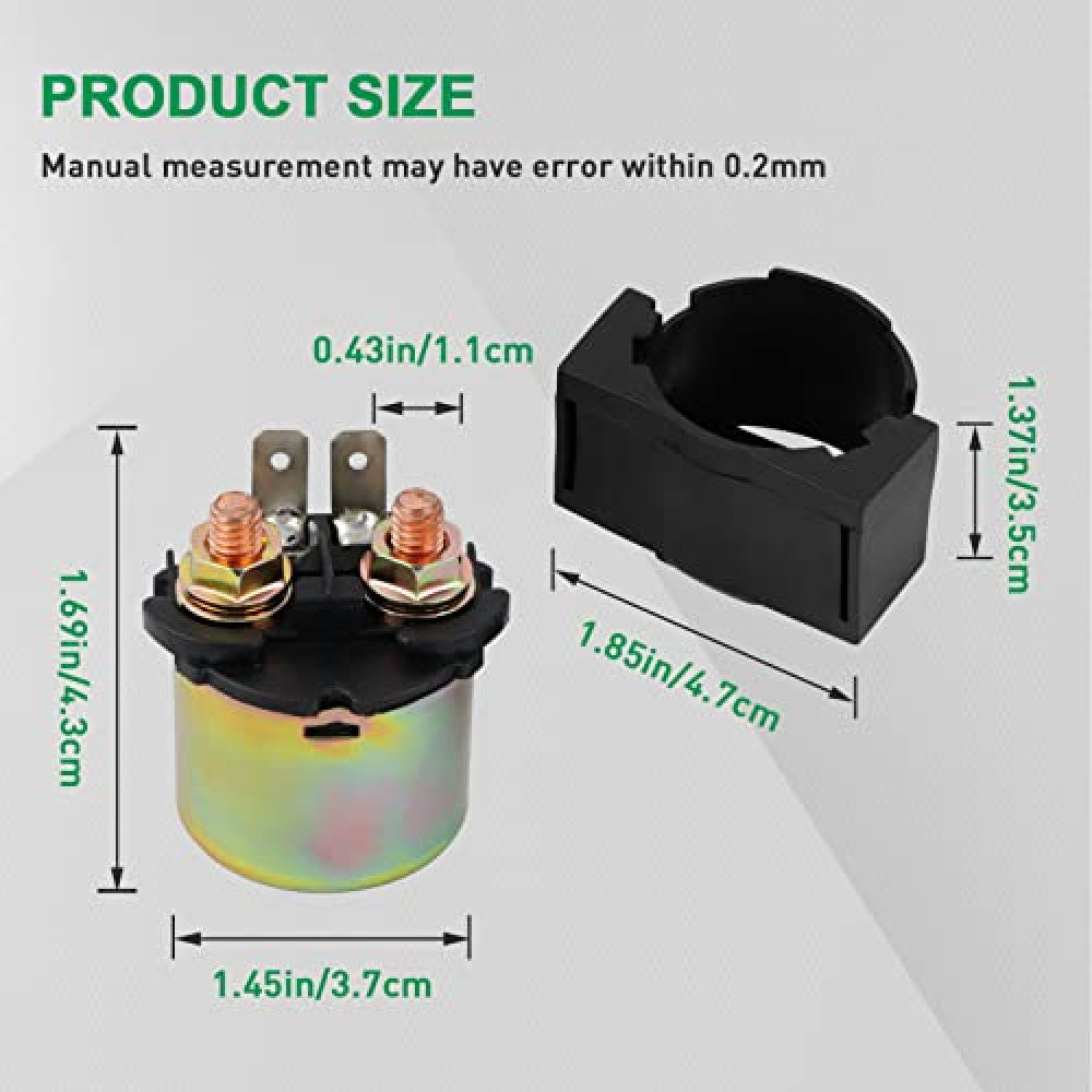 Starter Solenoid Relay for Kawasaki Prairie 300 1999-2002 KVF300B KVF300A 4x4