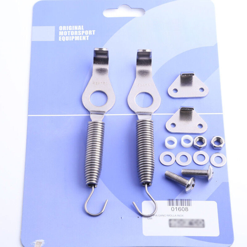 A pair of universal racing spring car SUV trunk cover lock hinge kit, steel length 5.2- n