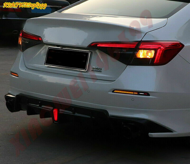 for Honda for Civic Sedan 2022-2023 LED Rear Fog Lights /Turn Lights/ Brake Lights