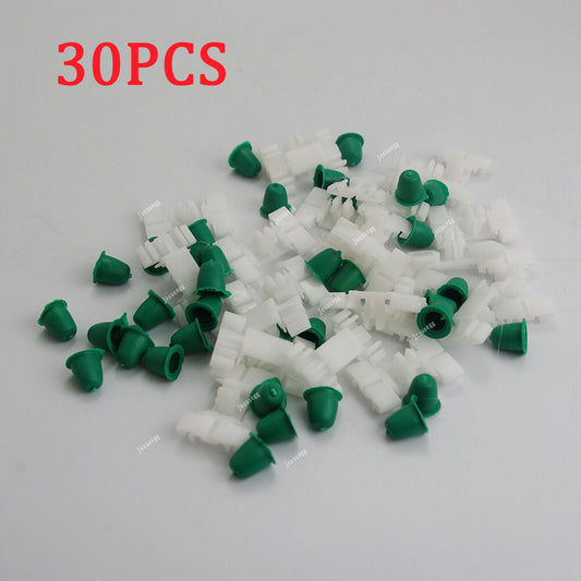 30Pcs Nylon Door Fender Moulding Trim Clip for BMW E36 E46 325 328 323 330 M3