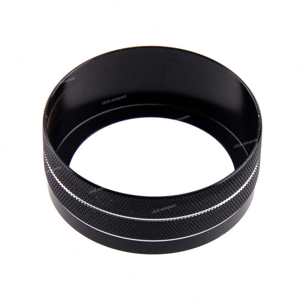 Black Center Console Multimedia Knob Decoration Ring Cover Fit for Infiniti Q50