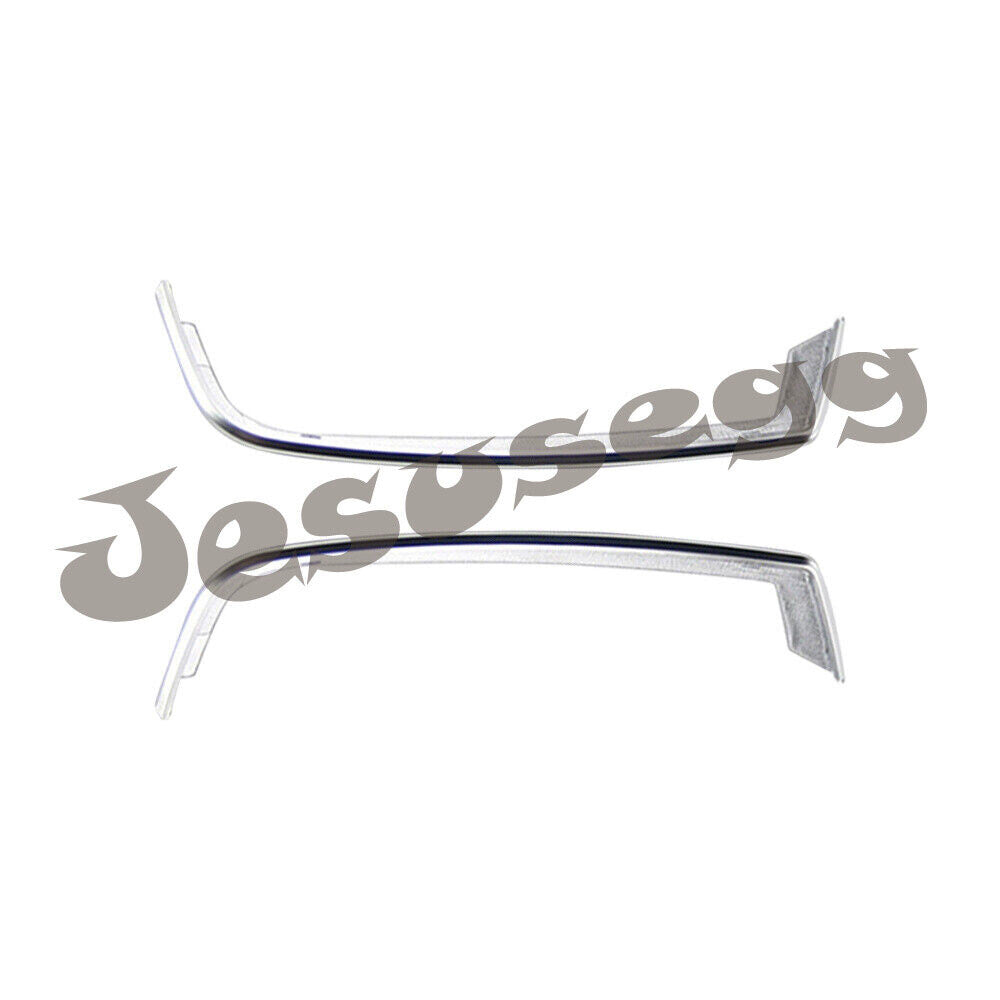 Pair Dashboard A-pillar Tweeter Speaker Gap Strip Cover Trim for BMW 5 2011-2013 Q