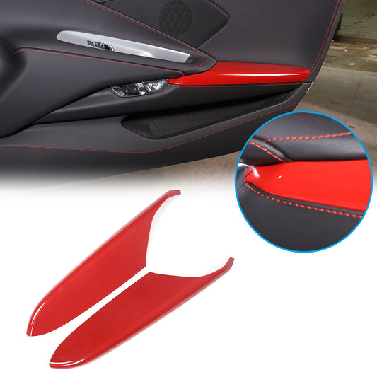 Black Shiny Door Handle Cover for Mazda 3 CX-30 CX-50- v