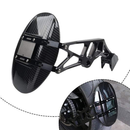 Carbon Fiber Rear Splash Mudguard w/Bracket for KAWASAKI Z1000/SX 2014-20 19 Q