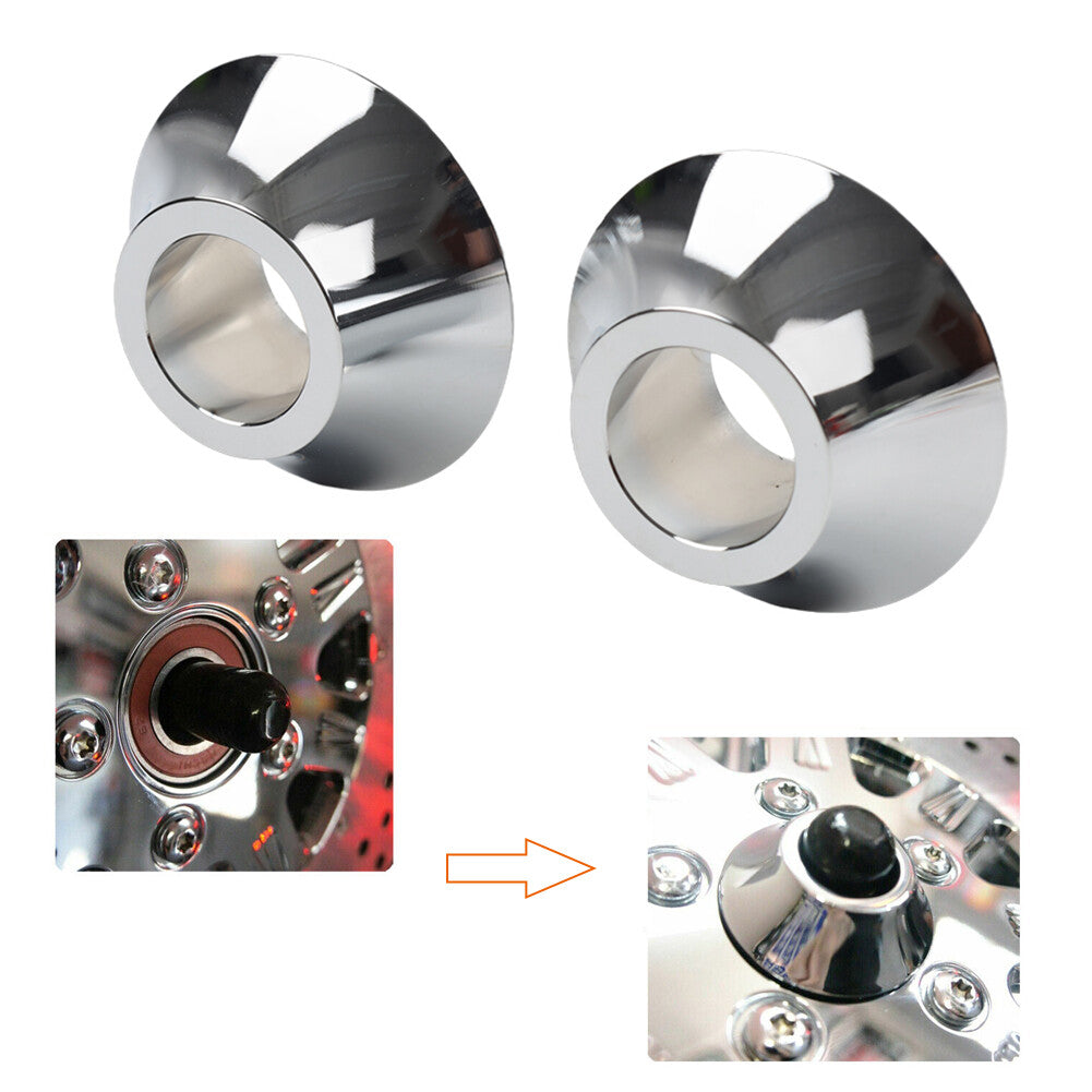 Front 25mm Tapered Axle Wheel Spacer for Harley Touring Road Street Glide