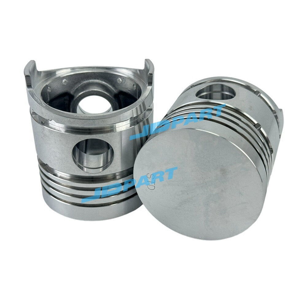 2-piece piston kit for ZL600 excavator engine parts -