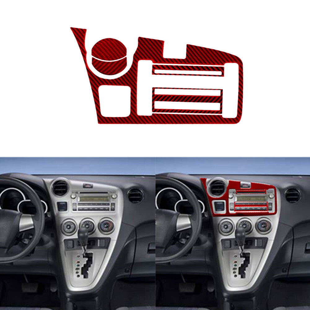 Carbon Fiber Gear Selector Rotary Shifter Cover Trim for Dodge Durango 2014-2020 v