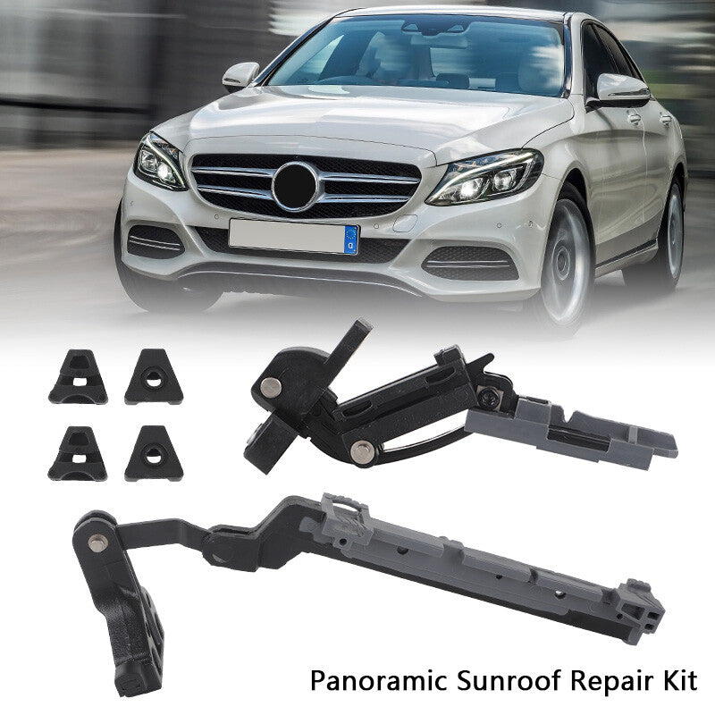 NEW Panoramic Sunroof Repair Kit Front+Rear for Mercedes C Class W205 C205 S205