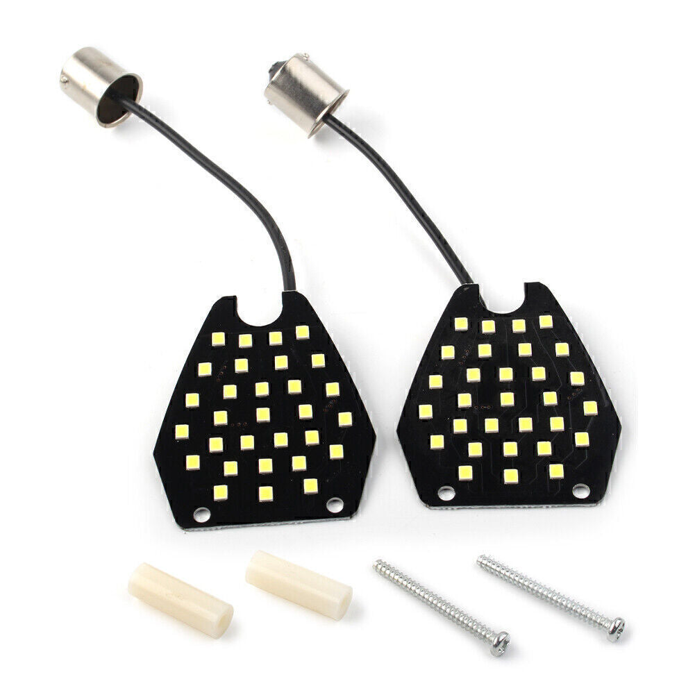 Rear 30SMD LED Turn Signal Indicator Light 1156 for Honda CBR1000RR 04-07 White