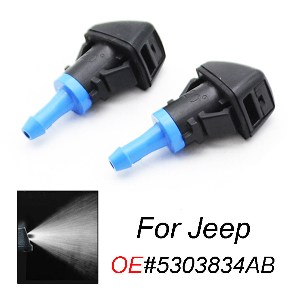 Front Windshield Wiper Washer Nozzle for Jeep Patriot Compass MK49 5303834AB