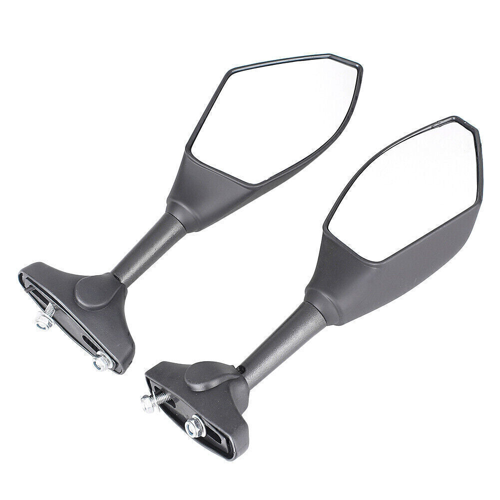 2x Rearview Mirrors w/Turn Signal Lights Universal for Ducati for Honda for Harley
