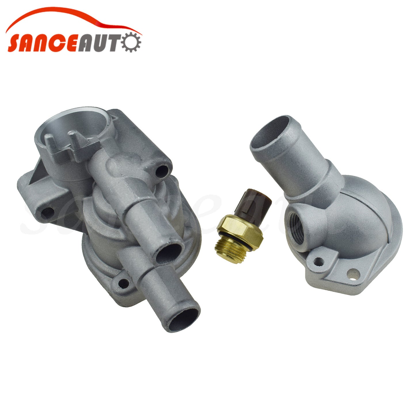 Thermostat housing cover and sensor (3 pieces) for Honda for Civic HR-V Integra 19311P2A000- n