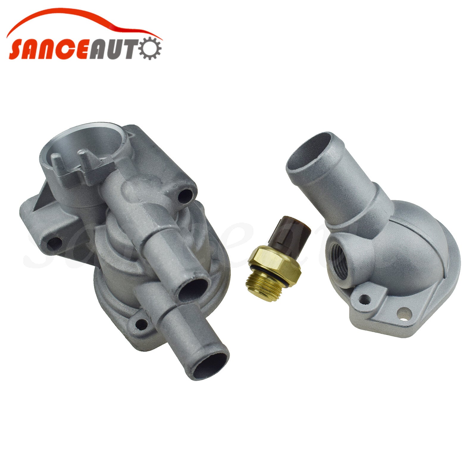 Thermostat housing cover and sensor (3 pieces) for Honda for Civic HR-V Integra 19311P2A000- n