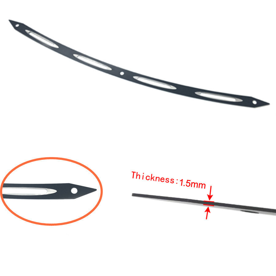 Black Batwing Fairing Windshield Trim for Harley Electra Street Glide Touring Q