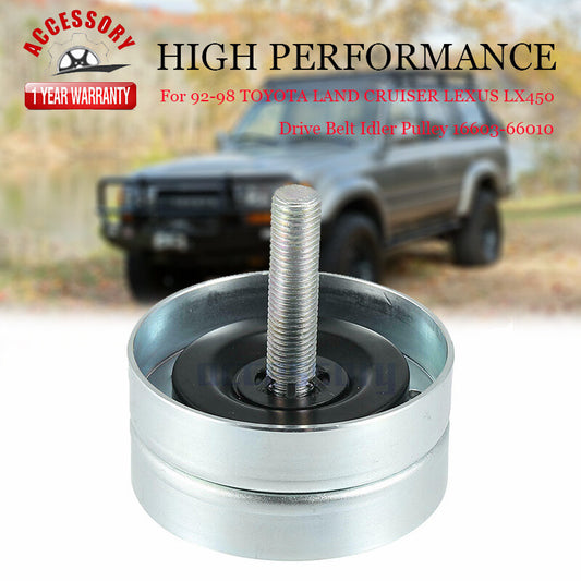 Drive belt idle pulley suitable for 92-98 for Toyota for Land Cruiser for Lexus LX450 16603-66010
