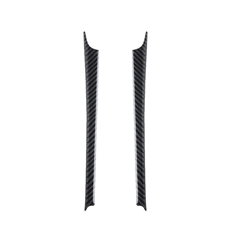 Carbon fiber car gear shift side panel cover decorative sticker for W204 (2007-13) n