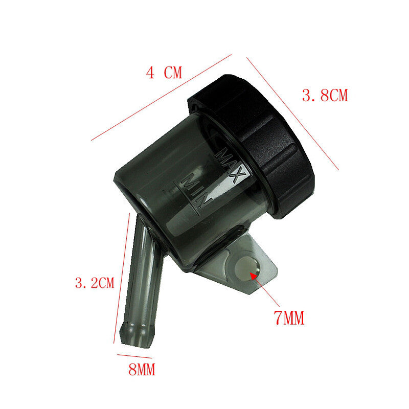 Motorcycle Bike Brake Clutch Master Cylinder Fluid Reservoir Oil Tank Cap v