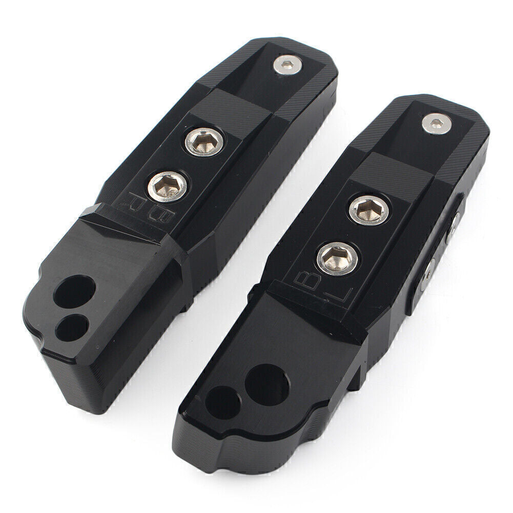 Fit for BMW S1000RR S1000XR 2015-2017 Rear Footrests Foot Pegs Pedal Pads Passenger