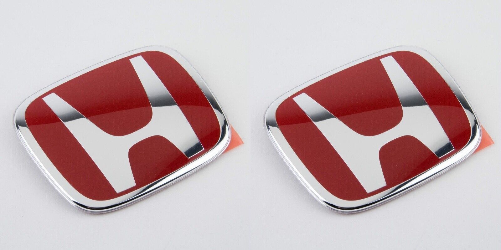 2X NEW Style Front Rear Red Badge Emblem for Civic Coupe 2016-2020