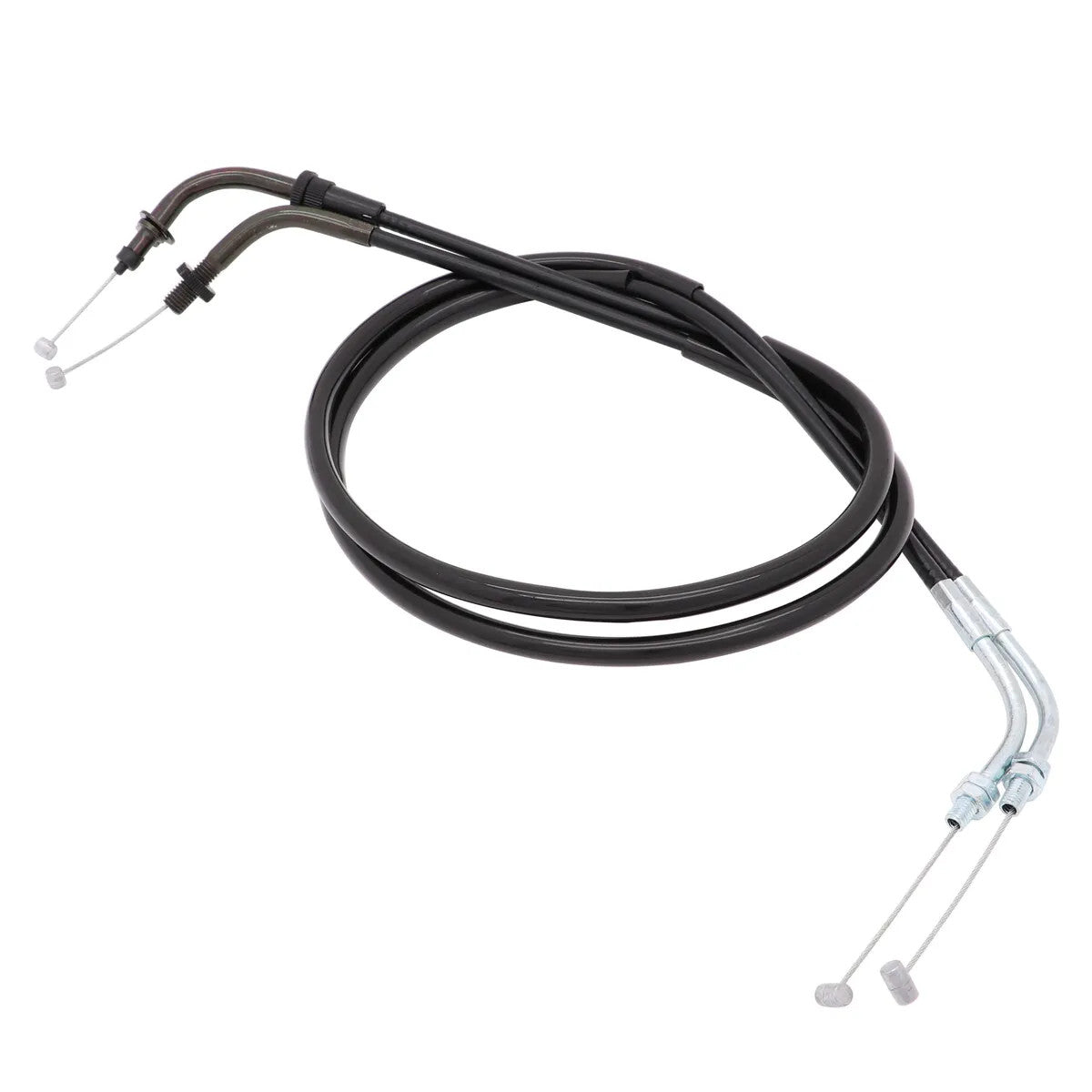 Black Throttle Cable Wire for for Yamaha V-Star XVS400 XVS650 1998-2016 Dragstar