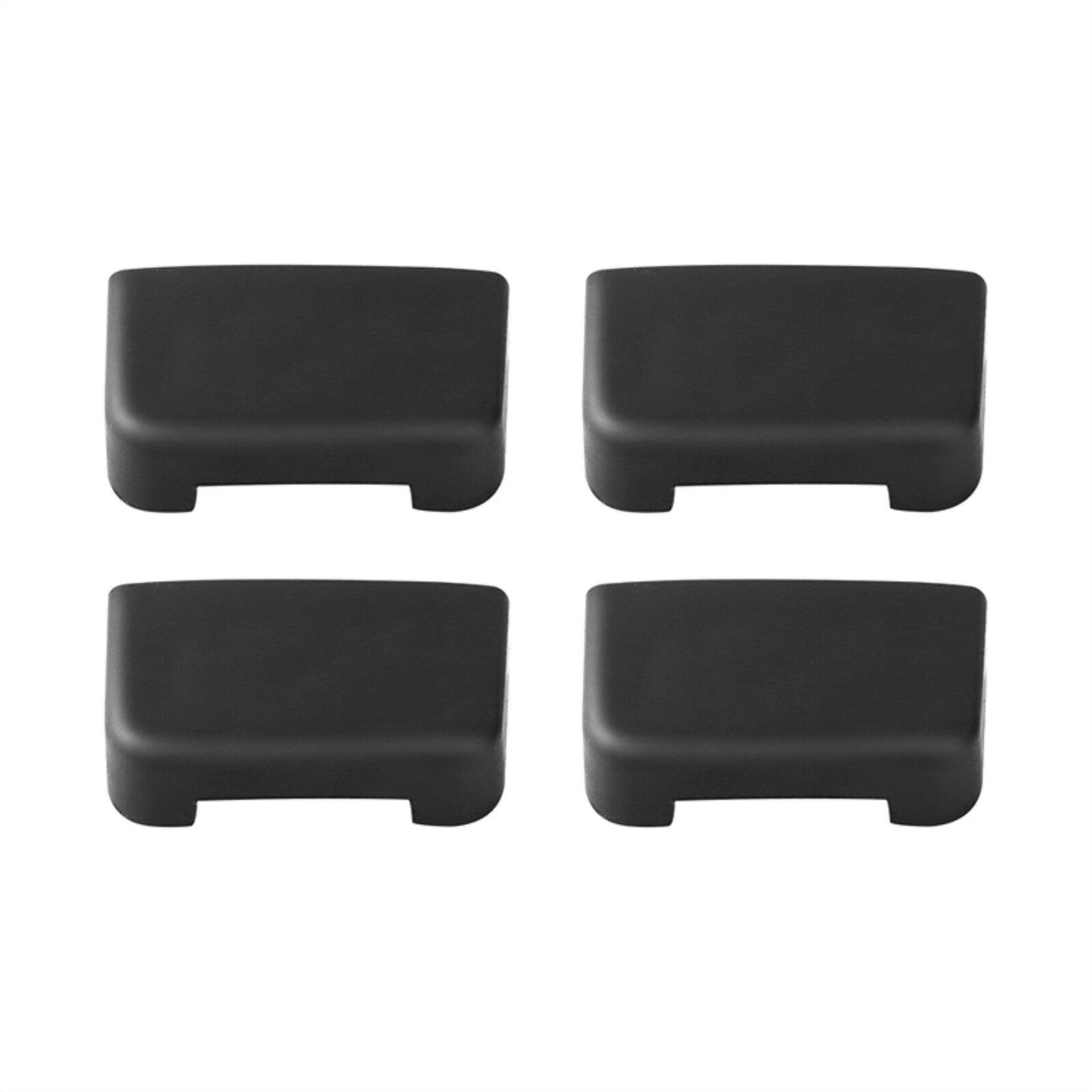 Rear for Seat Slide Rail Protection Anti-Kick Plug Rubber Cover for Tesla Model 3/Y