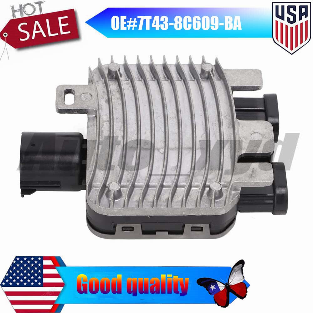7T43-8C609-BA Radiator Cooling Fan Control Module for Land Rover for Volvo  for ford  Q