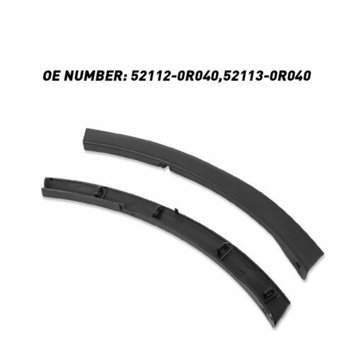 Approximately 2 pieces are needed for molding the front bumper, wheels, and mudguards of 2013-2015 RAV4. n