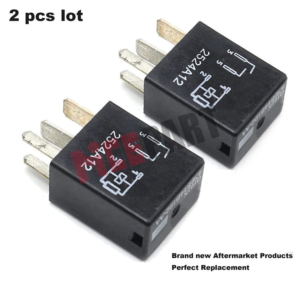 4PCS 8T2T-14B192-AA 4Pins AC Relays Motor Relays compatible F150 F250 F350 F450