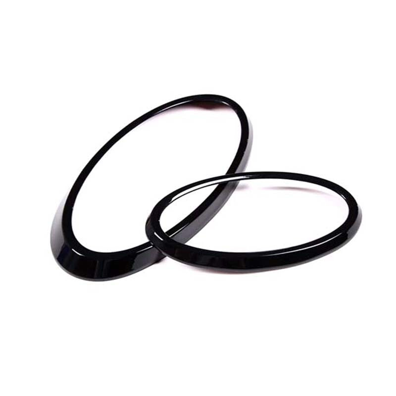 Car Front Rear Logo Emblem Badge Ring Decoration Black Fit for Subaru XV 2022
