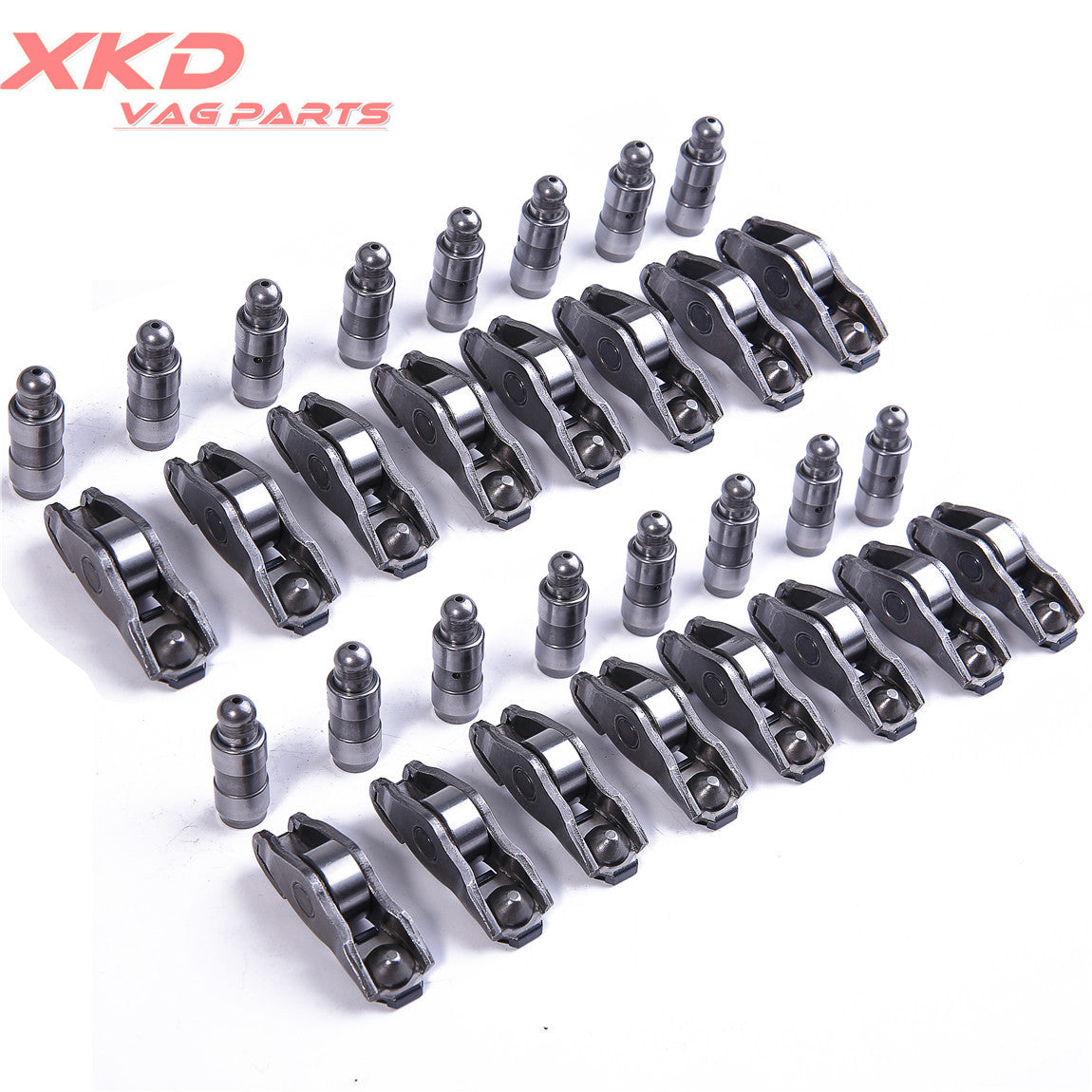 Engine valve lifters and rocker arms are suitable for Volkswagen CC, for Jetta MK5, for Passat , for Audi A3, CCTA, and CBFA models.