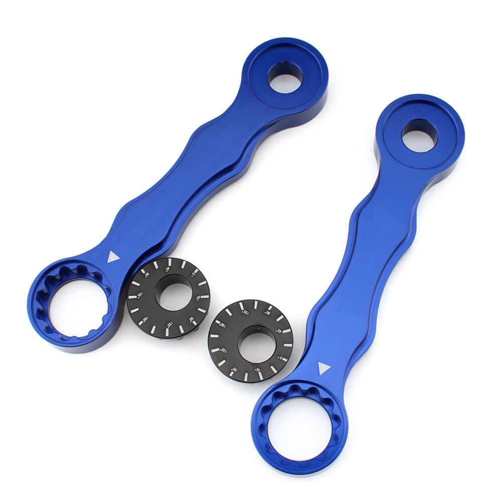 CNC Adjustable Lowering Link Kit for Suzuki DRZ400 DRZ400E DRZ400S 2000-17 Blue