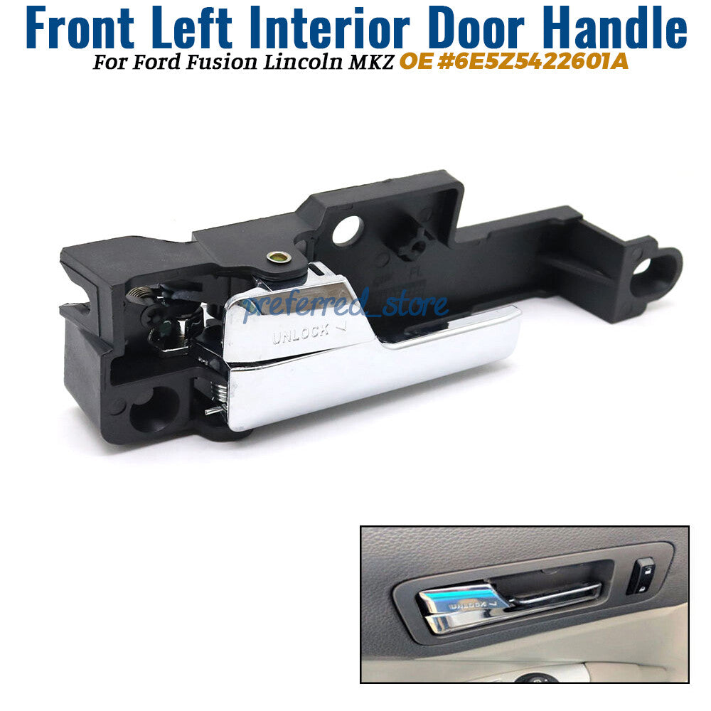 Front left drive side inner door handle for Fusion Milan 6E5Z5422601A- v