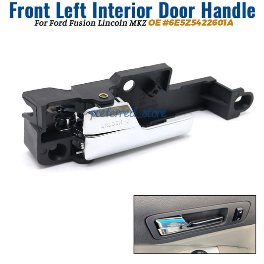 Front left drive side inner door handle for Fusion Milan 6E5Z5422601A- v