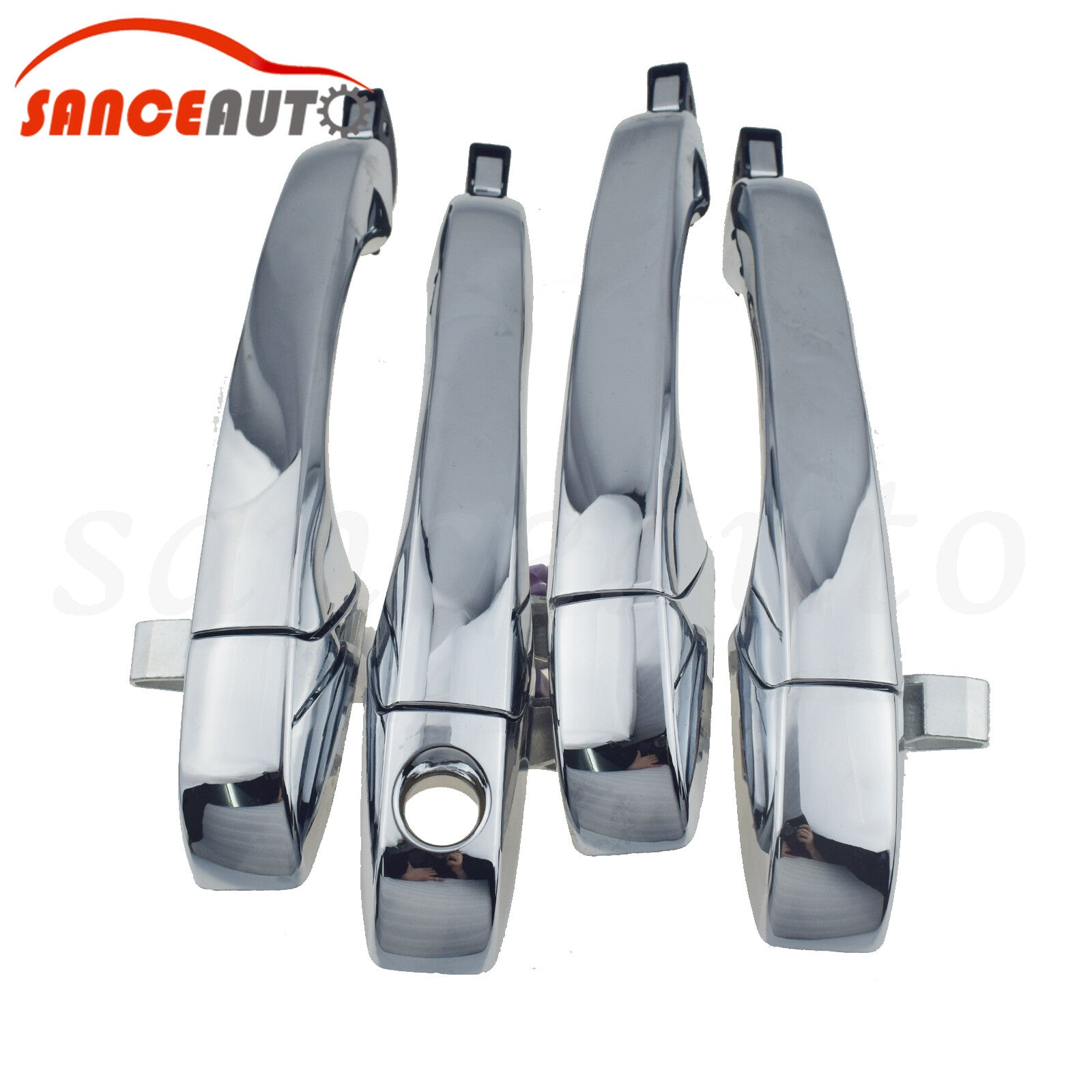 4-piece chrome exterior door handle set for Chrysler 300/300C (05-10), for Dodge Magnum (05-08) n