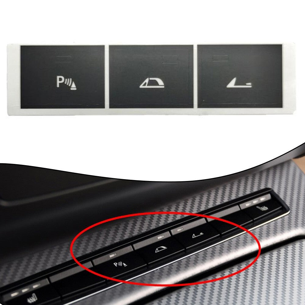 For Z4 E89 2009~2016 Button Repair Decals Stickers Center Console v
